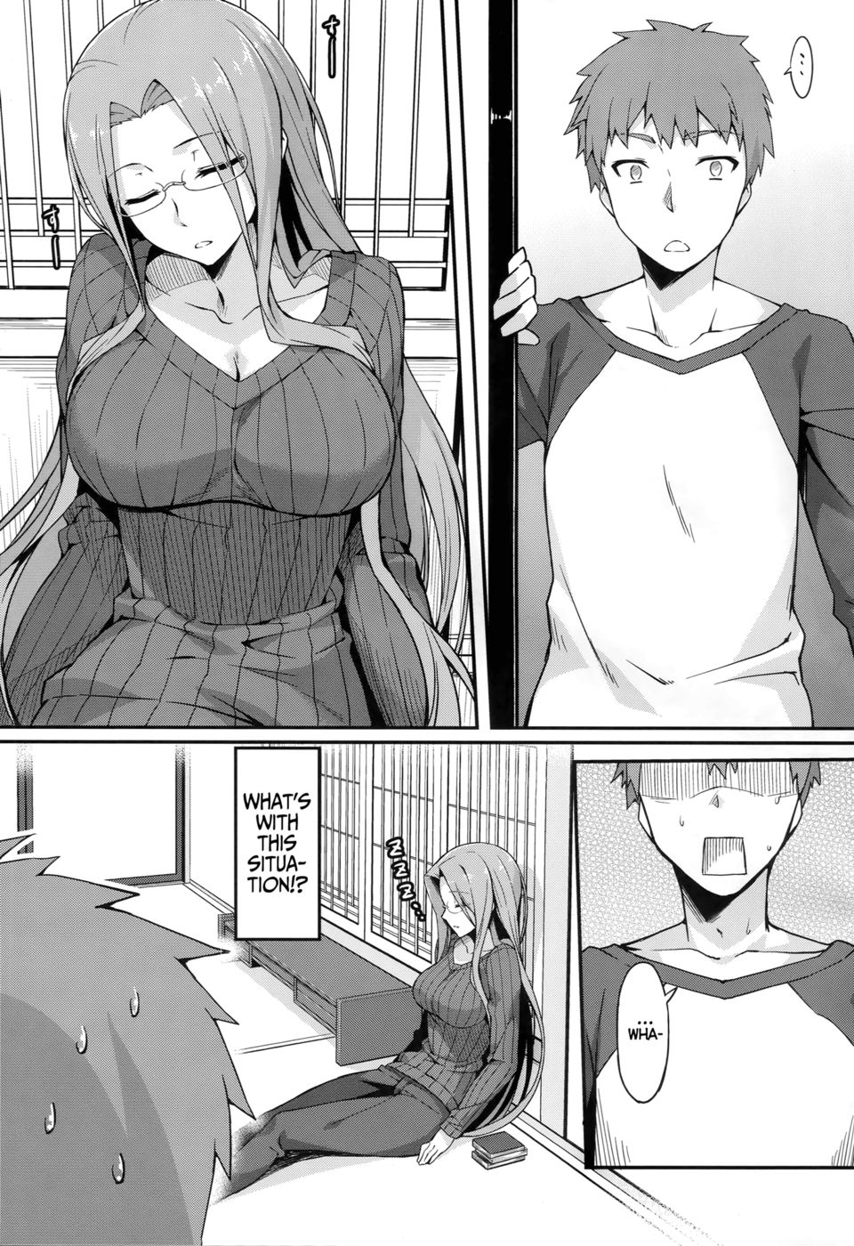 Hentai Manga Comic-Rider-san to Tate Sweater-Read-2